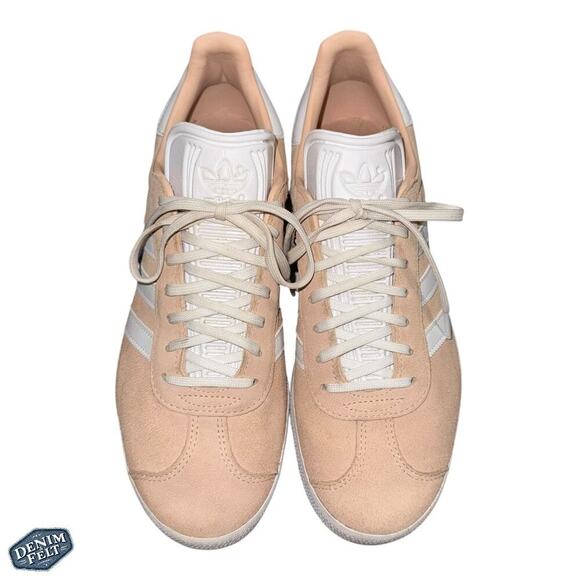 adidas Women’s Halo Blush / Cloud White Suede GAZELLE SHOES/Sneakers - Picture 11 of 15